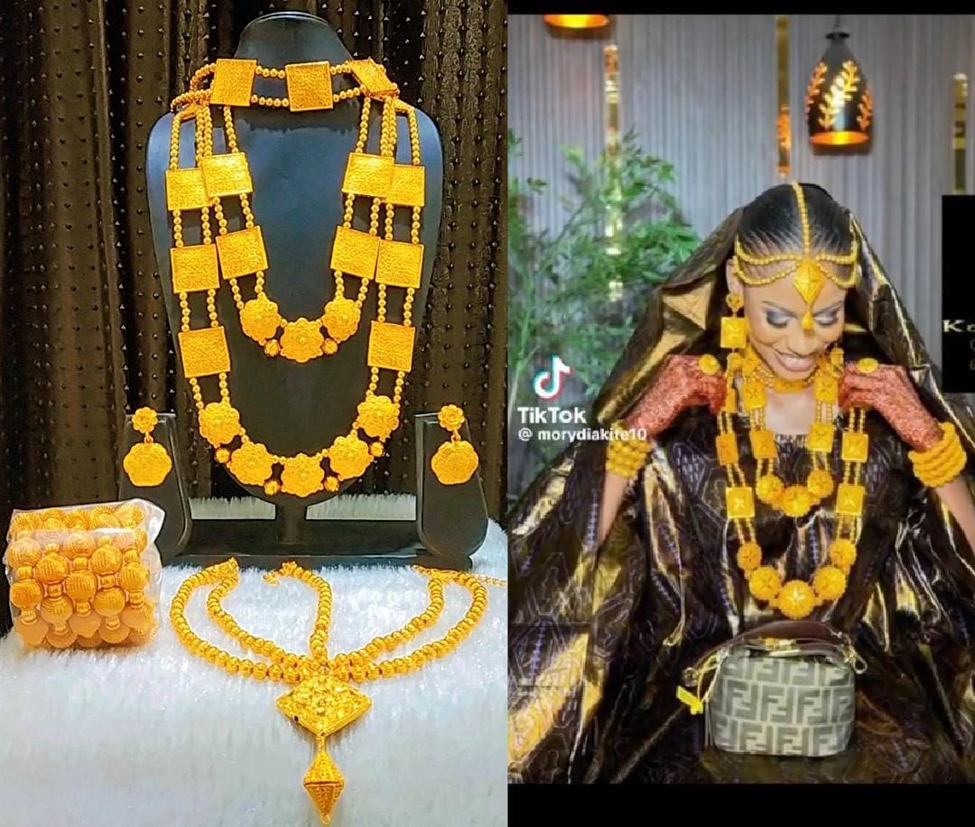 Ngalam Necklace 076 + one hand bangle