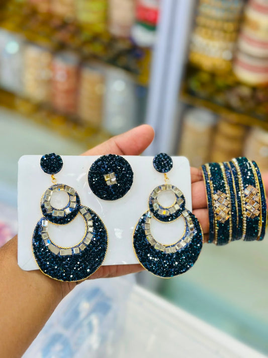 crystal bangles set 001